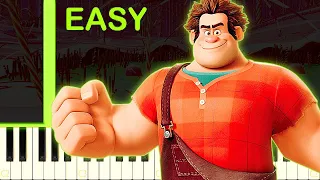 When Can I See You Again? | Wreck-It Ralph - EASY Piano Tutorial