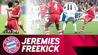 Jeremies' Free Kick Goal Against Real Madrid! | 2000/01 Champions League