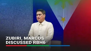 SP Zubiri confirms meeting Pres. Marcos on RBH6