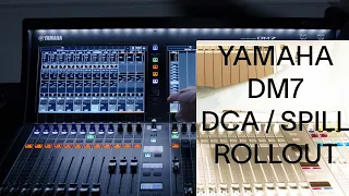 YAMAHA DM7 - DCA PART 1
