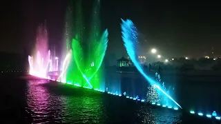 Colorful Water & Dancing Fountain and Poet Restaurant | Lahore, Pakistan 🇵🇰