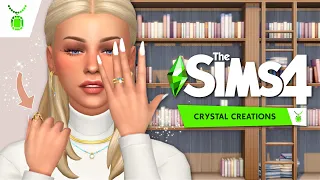 EVERY NEW ITEM IN SIMS 4 CRYSTAL CREATIONS 🔮 | Sims 4 Overview