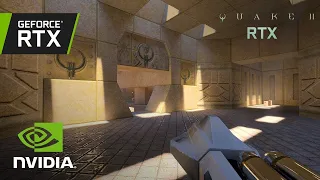 Quake 2 RTX Gameplay (RTX 2060 SUPER)