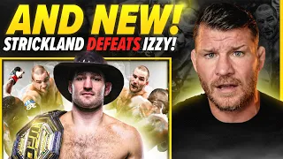 BISPING reacts to SEAN STRICKLAND dominating ISRAEL ADESANYA! #ufc293