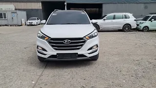 2016 HYUNDAI TUCSON GU044699 SMART KEY P.SUNROOF WHITE