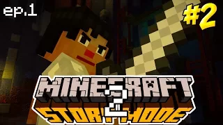 Minecraft: Story Mode СЕЗОН 2 - Эпизод 1 | #2 (Что случилось в шахте?)