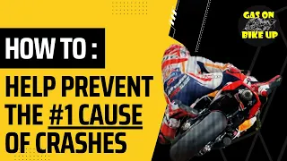 How to avoid the most common crash for motorcycle racing and track days - three top tips and tricks