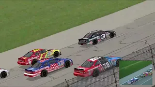 Dale Earnhardt 1996 Talladega Diehard 500 Crash - NR2003 Reenactment