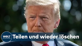 RASSISMUS IN DEN USA: Twitter-Fail - Trump hat Video mit Parole weißer Rassisten verbreitet