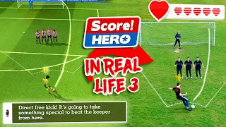 Score! Hero - IN REAL LIFE 3! (IRL Football Videogame)