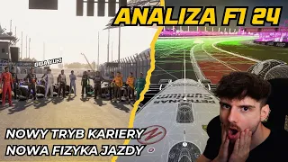 ANALIZA F1 24 - NOWA KARIERA I FIZYKA JAZDY