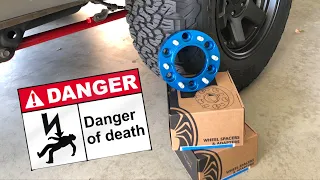 Wheel Spacers Are Completely Safe... I Hope!