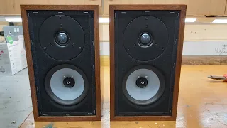 2-way Speaker Build. LS3/5a Style Part 2