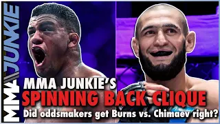 Khamzat Chimaev a MASSIVE favorite over Gilbert Burns at UFC 273 | Spinning Back Clique