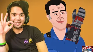 The Evolution Of Ash Williams / Evil Dead (ANIMATED) Reaction! - ROBOTIC ASH!