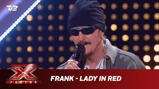 Frank synger ‘Lady in Red’ - Chris De Burgh (5 Chair Challenge) | X Factor 2019 | TV 2