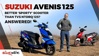 Suzuki Avenis 125 Review | A Better 'Sporty' Scooter Than TVS Ntorq 125 | BikeWale