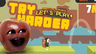 Annoying Orange - Midget Apple Plays Try Harder: RAGEQUIT