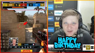 S1MPLE WISHED HIS DAD A HAPPY BIRTHDAY AFTER VICTORY!!! NAVI WIN $1,000,000!!! CSGO TWITCH CLIPS