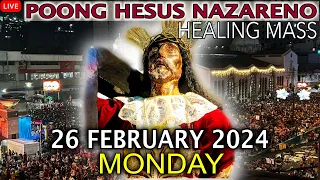 LIVE: Quiapo Church Mass Today -26 February 2024 (Monday) HEALING MASS