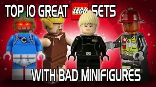 Top 10 Great LEGO Sets with Bad Minifigures