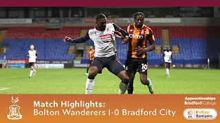 MATCH HIGHLIGHTS: Bolton Wanderers 1-0 Bradford City