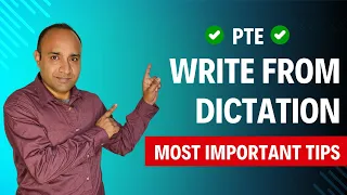 Most Important Tips and Tricks 2024 - PTE Write From Dictation | Alfa PTE