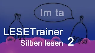 Lesetrainer Silben lesen 2 - Übungen zum Vorlesen