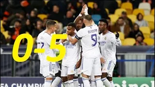 Shakhtar Donetsk vs Real Madrid 0-5 UEFA Champions League  ● 19/10/2021 HD