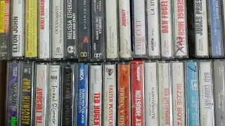 Cassette and 8 track collection.