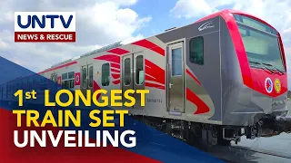 Una at pinakamahabang train set para sa PNR Clark, iprinisinta ng DOTr