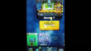 clash royale free super magical chest from a battle!