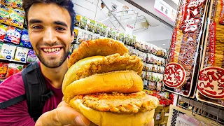 LIVING on DOLLAR STORE FOODS for 24 HOURS in TOKYO!