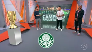 GLOBO ESPORTE DE HOJE - MATÉRIA ESPECIAL PALMEIRAS CAMPEÃO PAULISTA 2023 - NOTÍCIAS DO PALMEIRAS