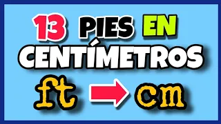 💥 How to Convert Feet to Centimeters | ft ➡ cm