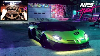 Need for Speed Heat Lamborghini Aventador SVJ | Live Gameplay #20 | Thrustmaster T300 RS!