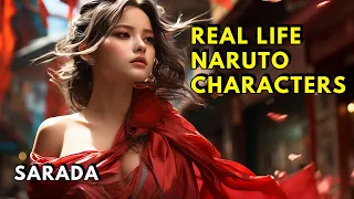 Naruto Female Characters in Real Life | Boruto x Sarada | AI Generated