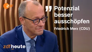 Merz im Interview: Arbeitsstandort Deutschland verbessern