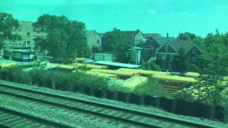 Metra BNSF Railway #1311 Chicago Union Station to Riverside 6/11/17