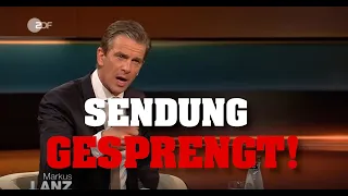 MARKUS LANZ reagiert auf sichtlich betrunkenen LAUTERBACH!