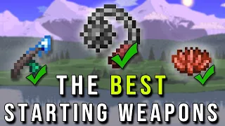 The BEST Starting Weapons in Terraria 1.4