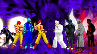 Ronald McDonald Team vs Colonel Sanders Team | KOF MUGEN