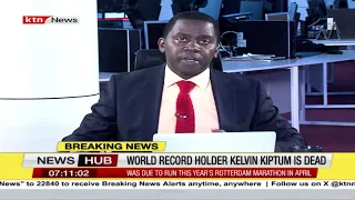 BREAKING NEWS: World record holder Kelvin Kiptum is dead