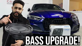 Audi S5 | Behind The Sound | B&O sub removal and BASS UPGRADE