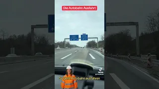 Autobahn Ausfahrt