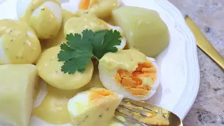 Budget Friendly Dinner - Senfeier - German Eggs in Mustard Sauce