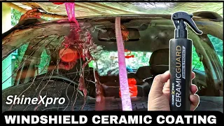 Tata Nexon Car Windshield Ceramic coating | Shinexpro ceramic guard test