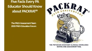 PACKRAT 25th Anniversary: 5 Facts About the Exam