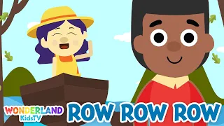 Row Row Row Your Boat - Baby Songs - Nursery Rhymes & Kids Songs #nurseryrhymes #wonderland