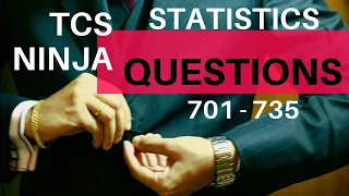TCS NQT NINJA Aptitude Questions and Answers (STATISTICS - 2 Sure Questions) 2021 By Mohit Jain